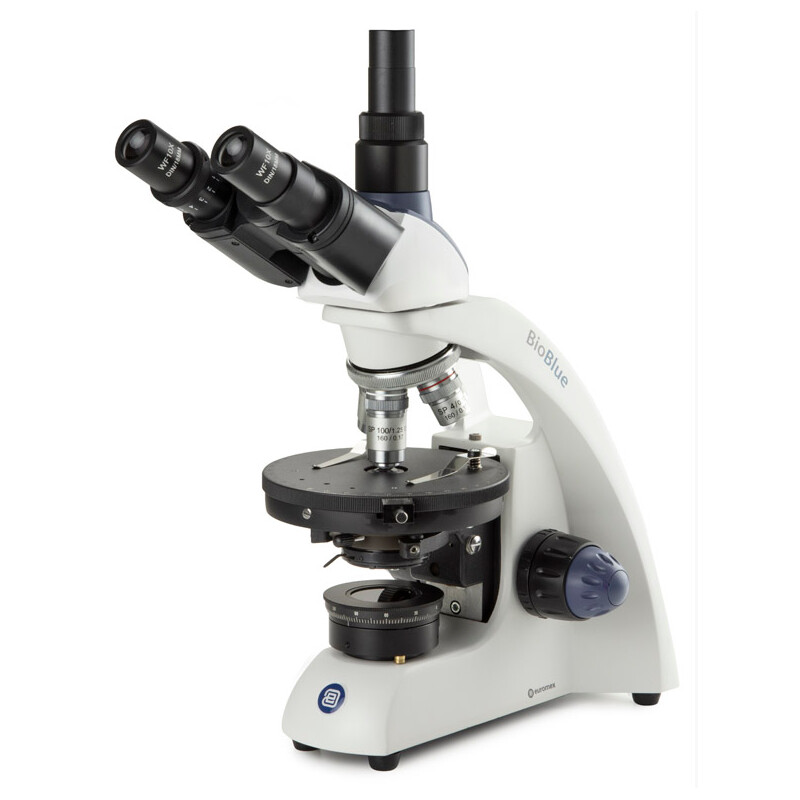 Euromex BioBlue microscope, BB.4253-P-HLED,trino, Pol, DIN, 40x-1000x, 10x/18, LED, 1W