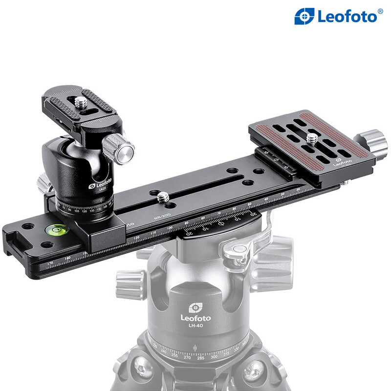 Leofoto FDM-01 Dual mount for spotting scope and rangefinder