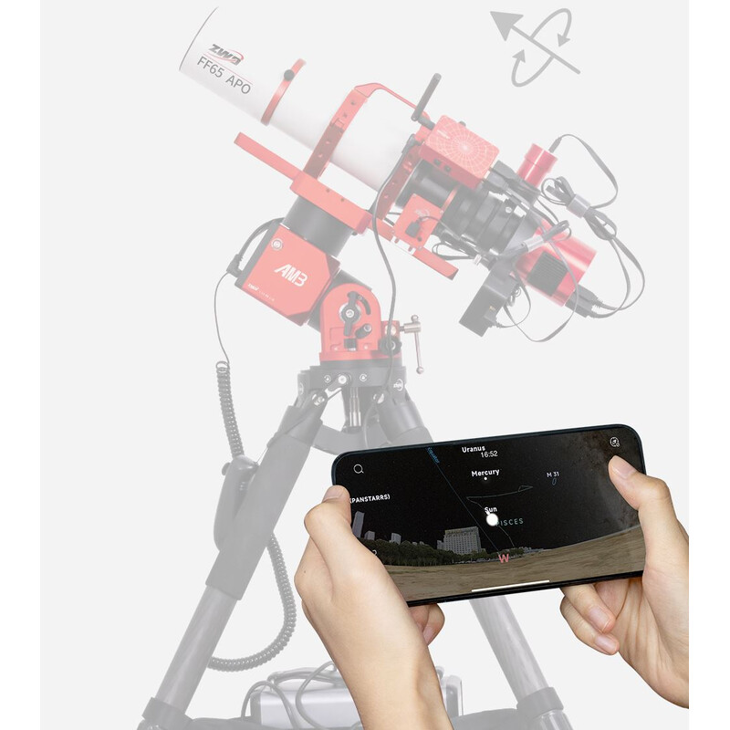 ZWO Montatura AM3 Harmonic Equatorial Mount + Carbon Tripod