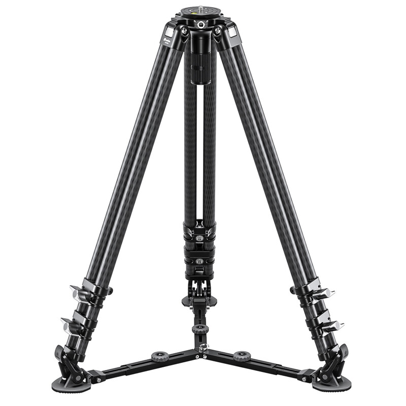 Leofoto Carbon tripod LVC-253 double tube + Video tilt head BV-15