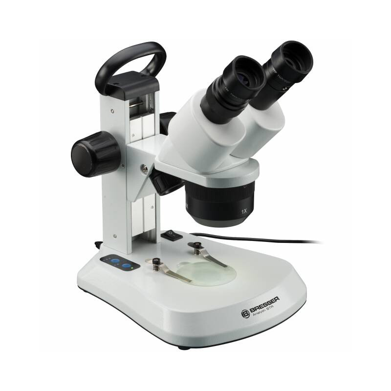 Bresser Stereo microscoop Analyth STR 10x-40x bino; Greenough; 50mm; 10x/20; 10-40x; LED, camera, 2MP