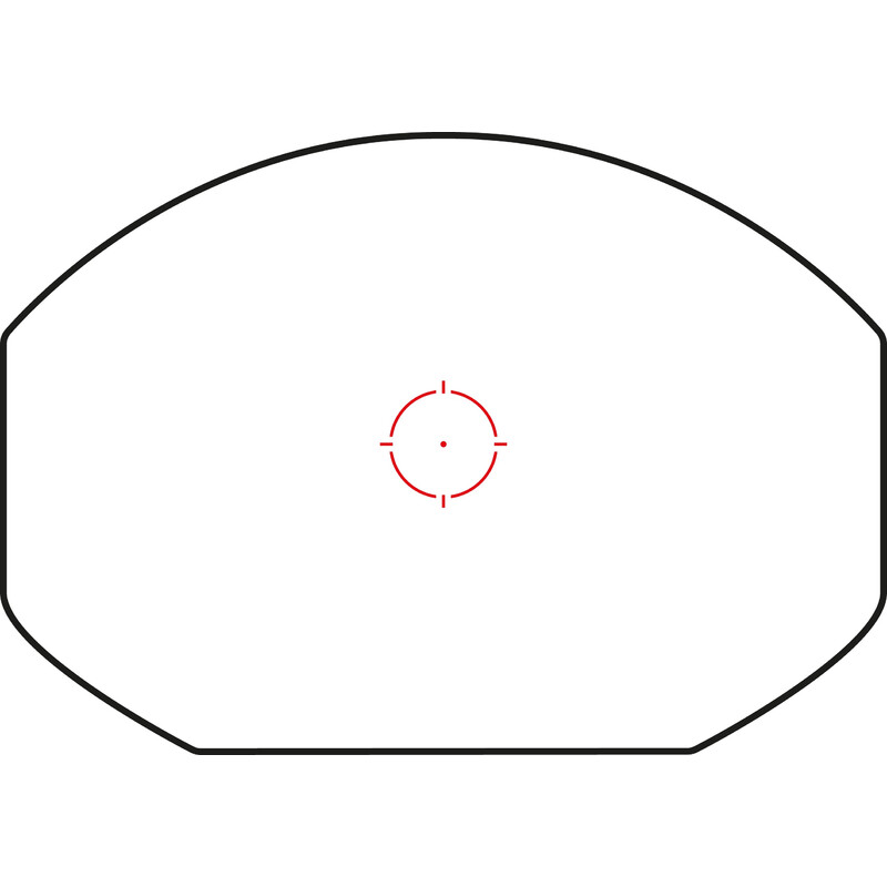 HAWKE Riflescope 1x Circle Dot Wide View