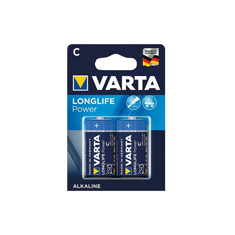 Varta Longlife Power Batteries C "Baby"