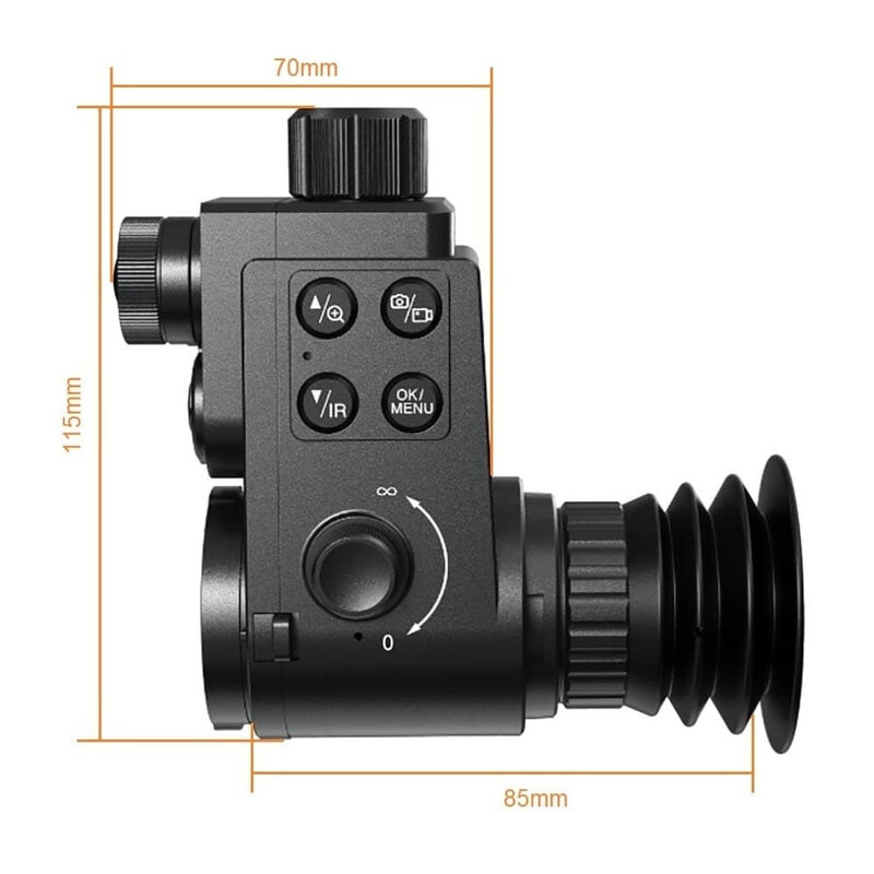 Sytong Dispositivo de visión nocturna HT-88-16mm/850nm/42mm Eyepiece German Edition