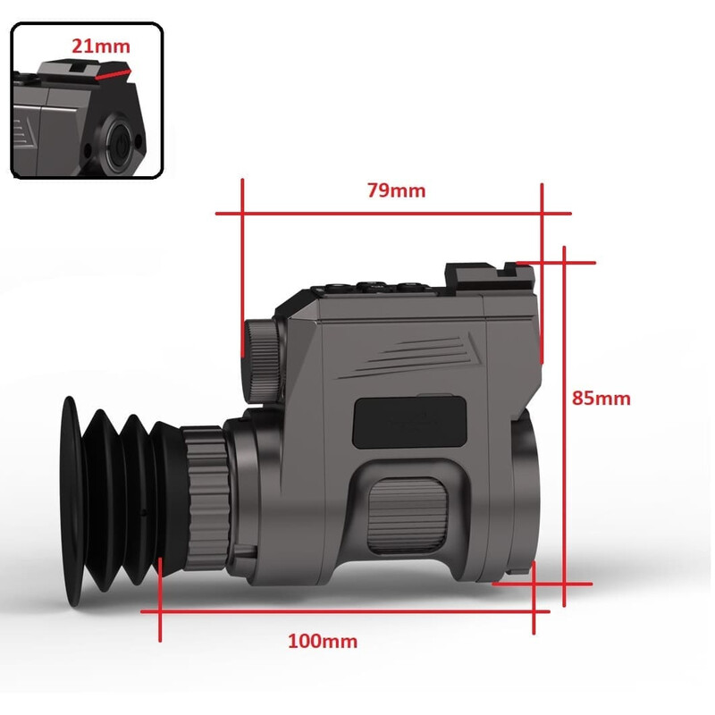 Sytong Dispositivo de visión nocturna HT-660-16mm / 45mm Eyepiece German Edition