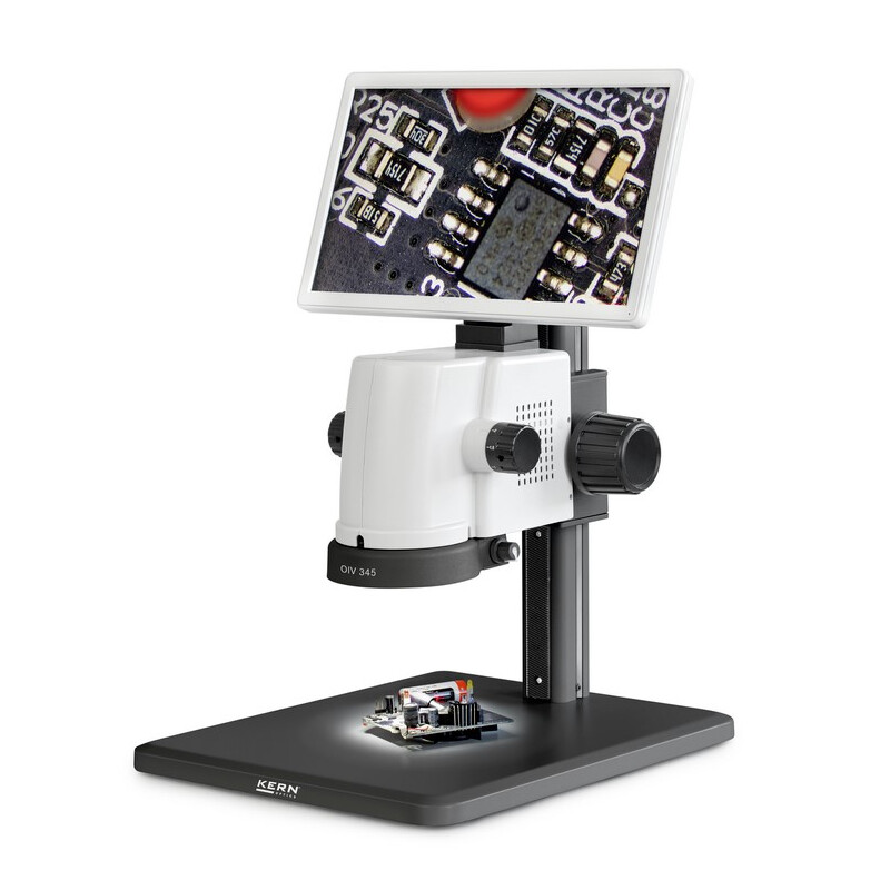 Kern Microscope OIV 345, digital, 0,7x-4,5x, LED, Al, HDMI