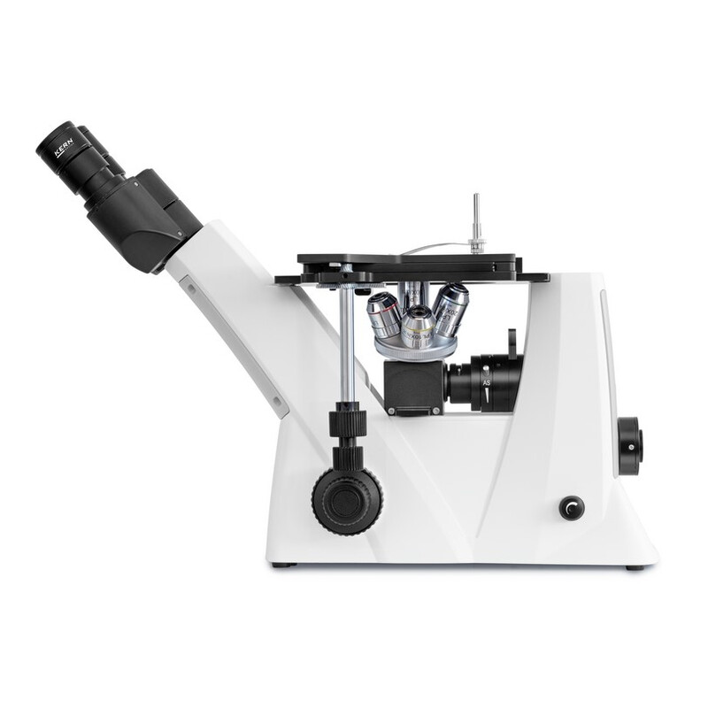 Kern Inverted microscope OLM 170, POL, trino, invers, 5x-50x, Al, 5W LED