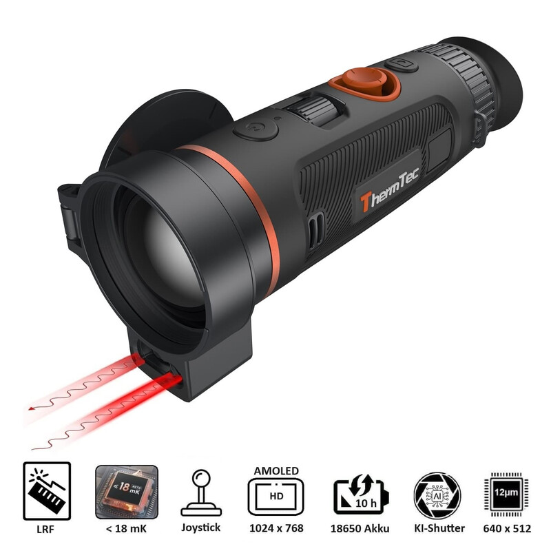 ThermTec Camera termica Wild 650L Laser Rangefinder