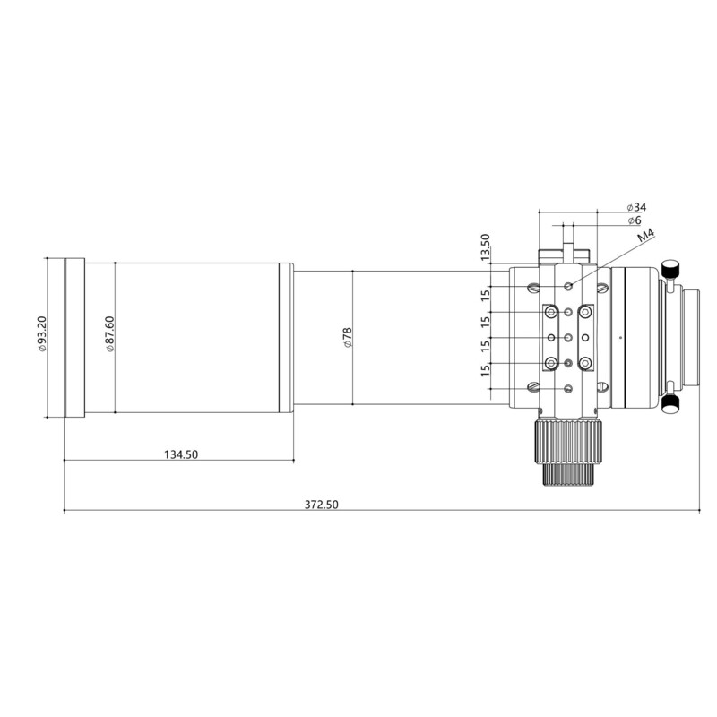 Askar Apochromatic refractor Apochromatischer Refraktor AP 71/490 Flat-Field 71F OTA