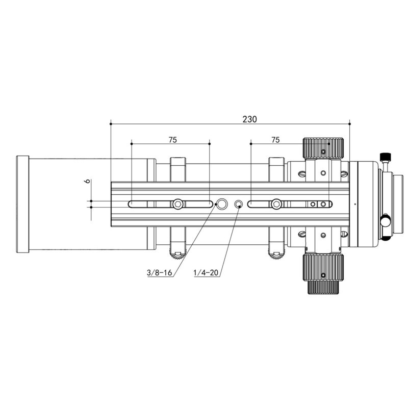 Askar Apochromatic refractor Apochromatischer Refraktor AP 71/490 Flat-Field 71F OTA