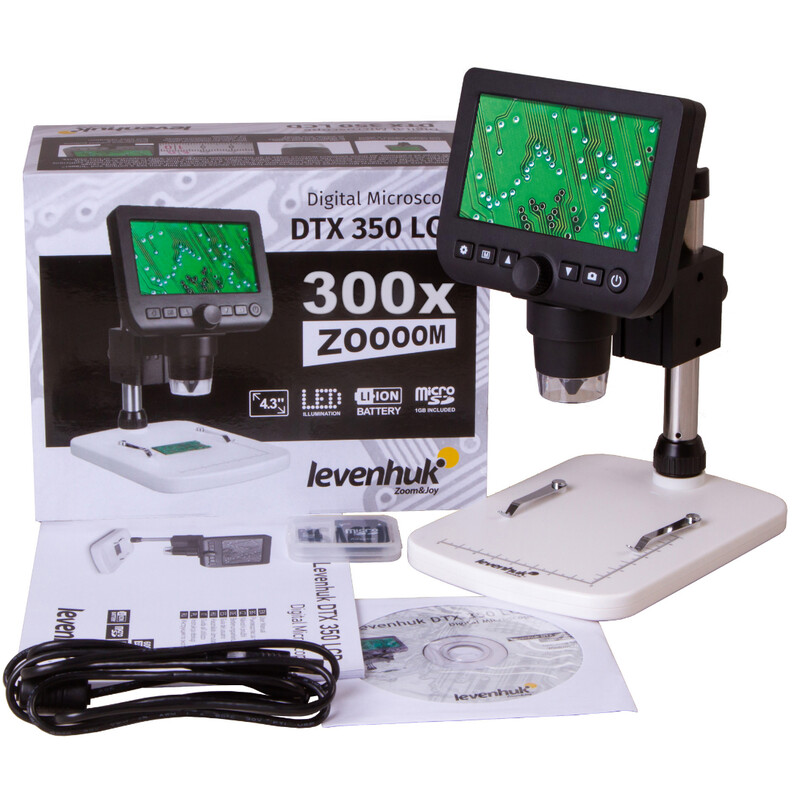 Levenhuk Microscopio DTX 350 LCD 20-300x LED