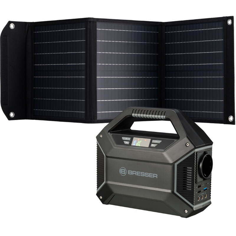 Bresser Mobile Power Station 100 Watt + Solar Charger 40 Watt