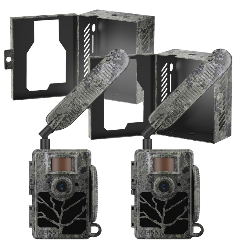 ZEISS Wildlife camera Set Secacam 5 & metal housing (pack of 2)