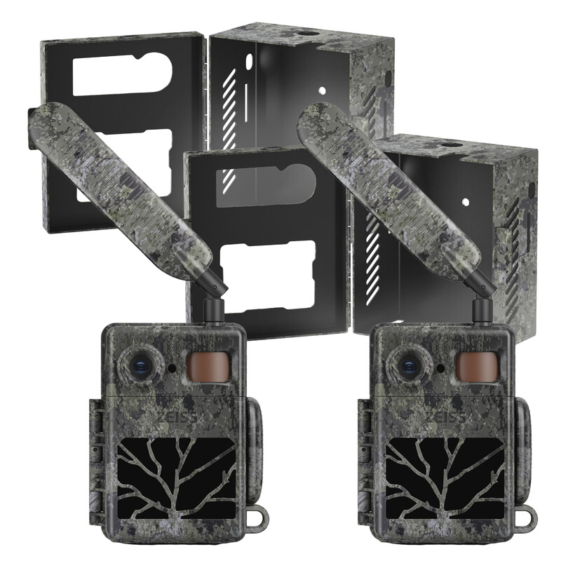 ZEISS Wildlife camera Secacam 7 & metal housing set (pack of 2)