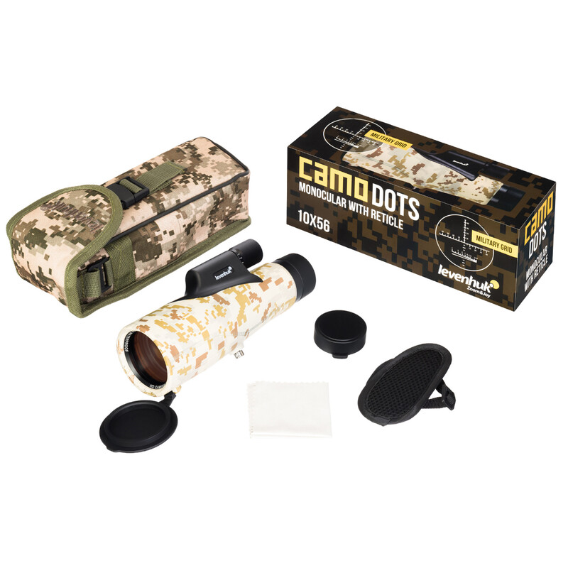 Levenhuk Monoculare Camo Dots 10x56