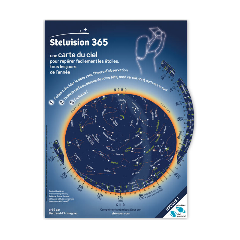 Stelvision Mapa estelar 365