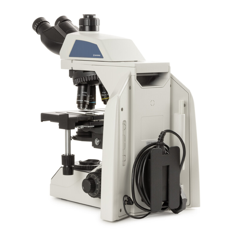 Euromex Microscope Achios-X Observer AX.1052-PLi, bino, EWF 10x/22 mm, plan PLi 4/10/S40x IOS, 3 W NeoLED