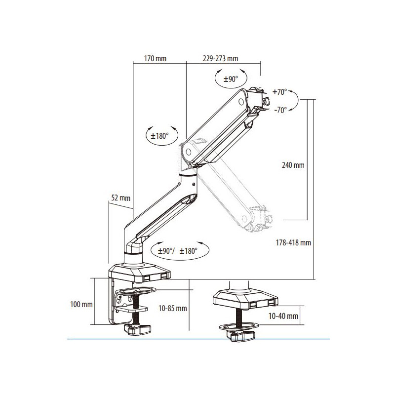 Euromex Base industriel NexiusZoom stand NZ.9047