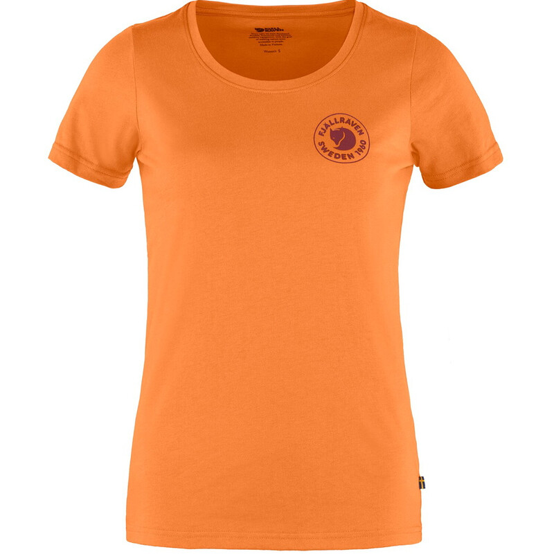 Fjällräven 1960 Logo T-Shirt W, 206 Spicy Orange, S