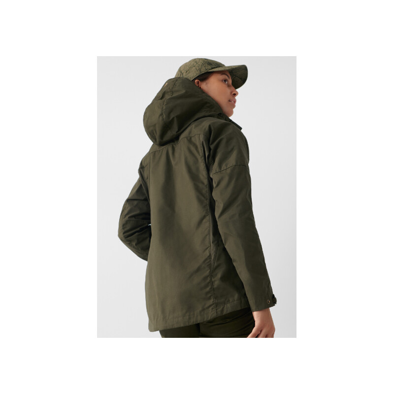 Fjällräven Forest Hybrid Jacket W, 633 Dark Olive, L