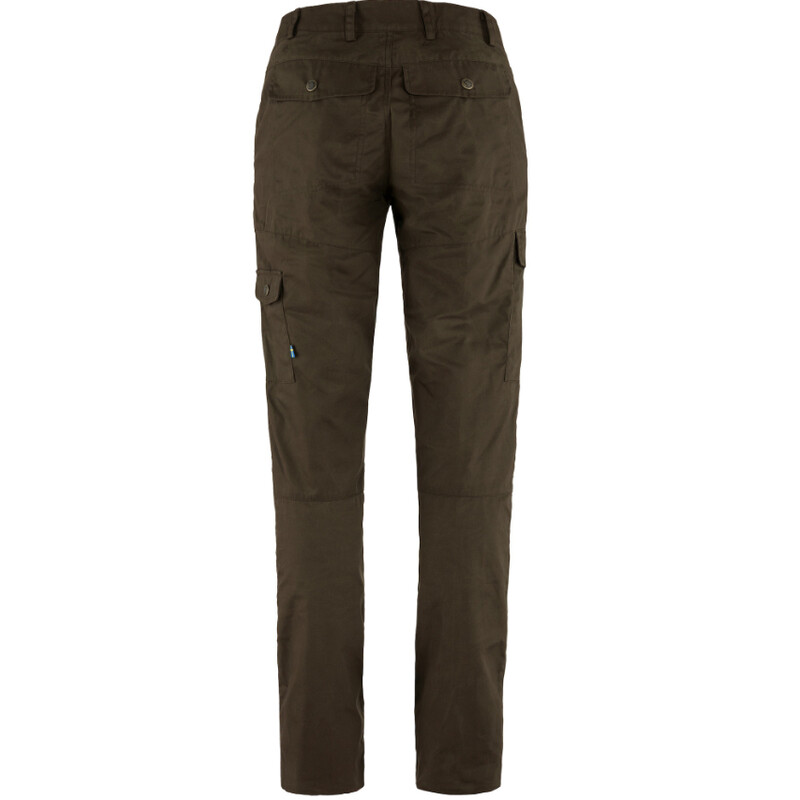 Fjällräven Karla Pro Trousers Curved W, 633 Dark Olive, size 42