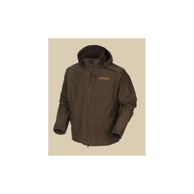 Härkila Mountain Hunter Jacke, Hunting green/Shadow brown, Gr. 48