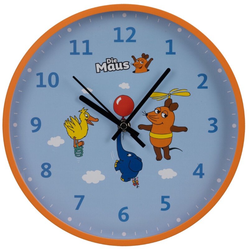 DieMaus Reloj Wall clock for children