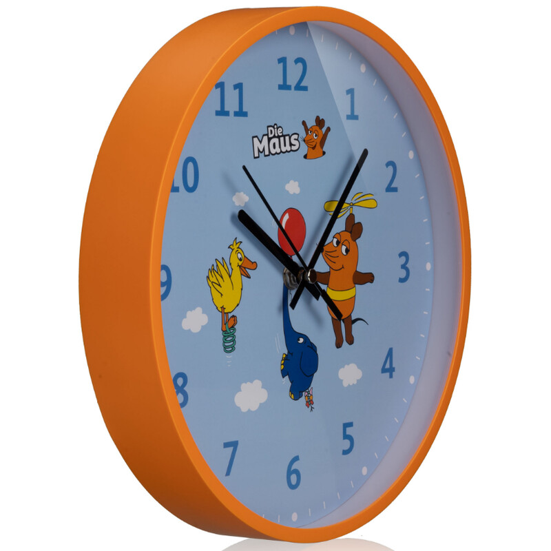 DieMaus Wall clock for children