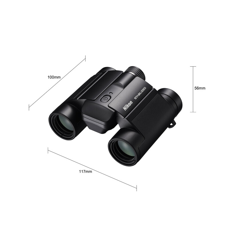 Nikon Binocolo Stabilizzato Stabilized 12x25 S