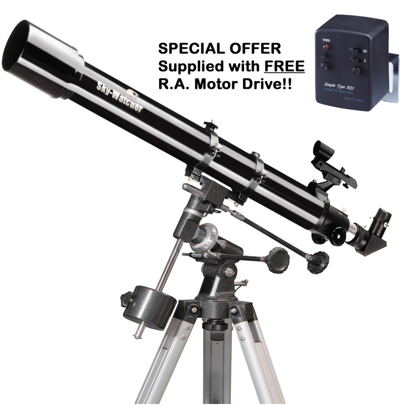 Skywatcher Telescope AC 70/900 Capricorn EQ-1 RA