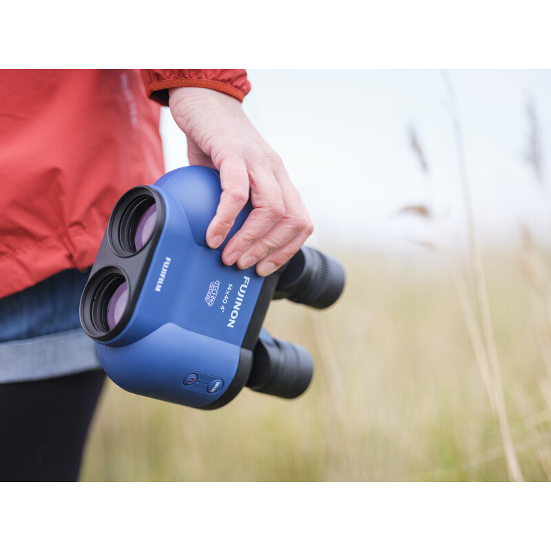 Fujinon Image stabilized binoculars Techno-Stabi TS-X 14x40 blue