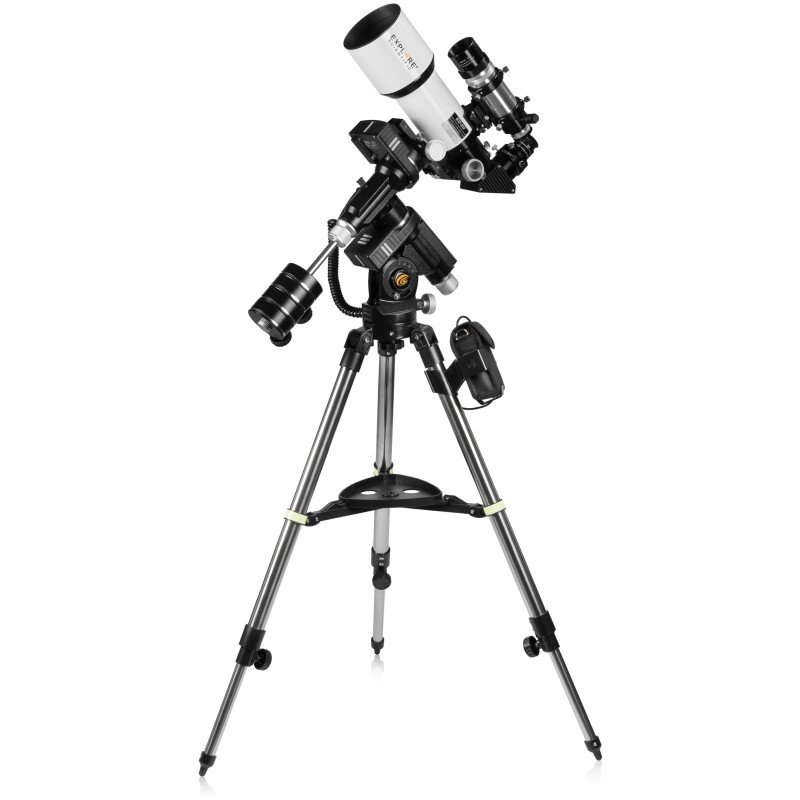 Explore Scientific Apochromatic refractor AP 80/480 ED Alu iEXOS-100 PMC-8 Wi-Fi GoTo