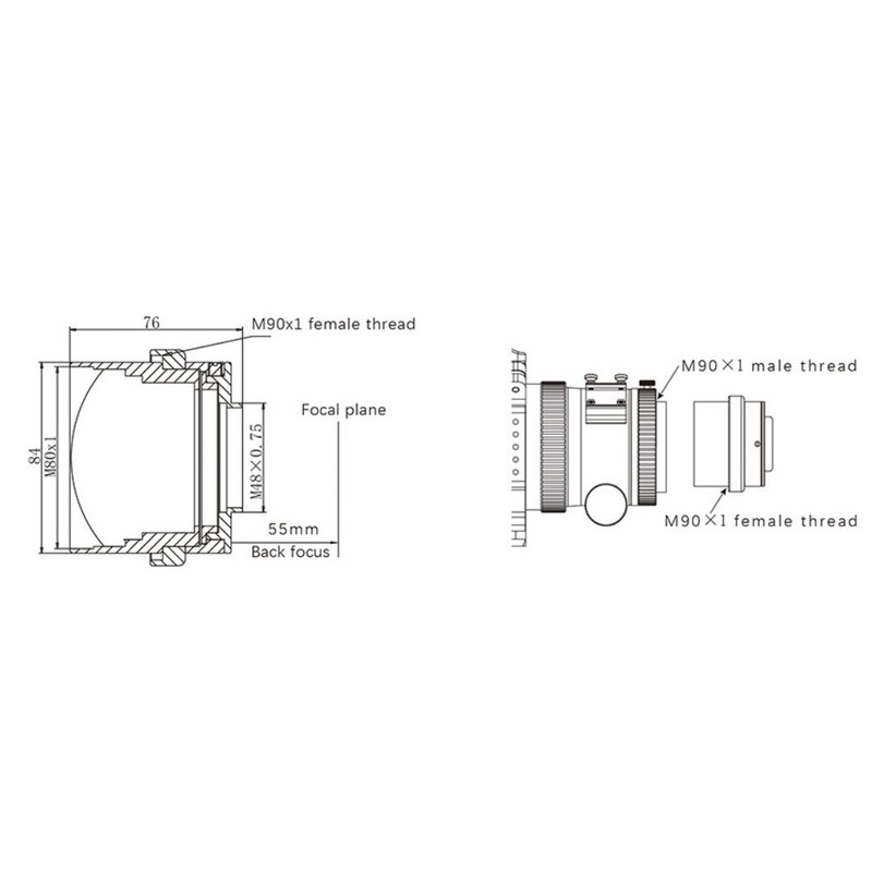 Askar Vollformat Reducer für FRA600