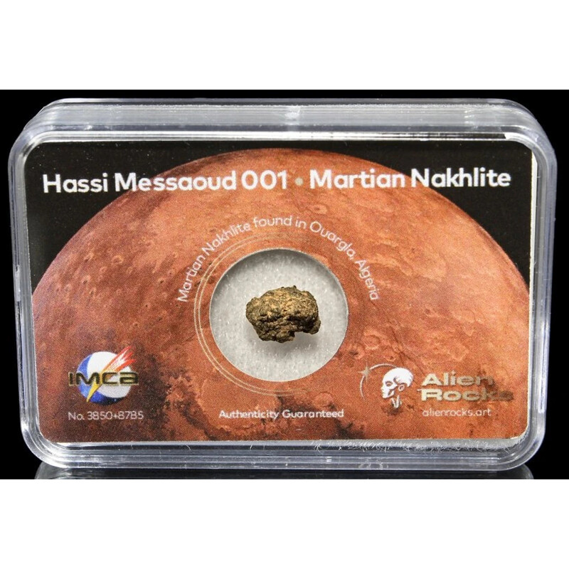 Alien Rocks Mars-Meteorit Hassi Messaoud 0,1 - 0,2 Gramm