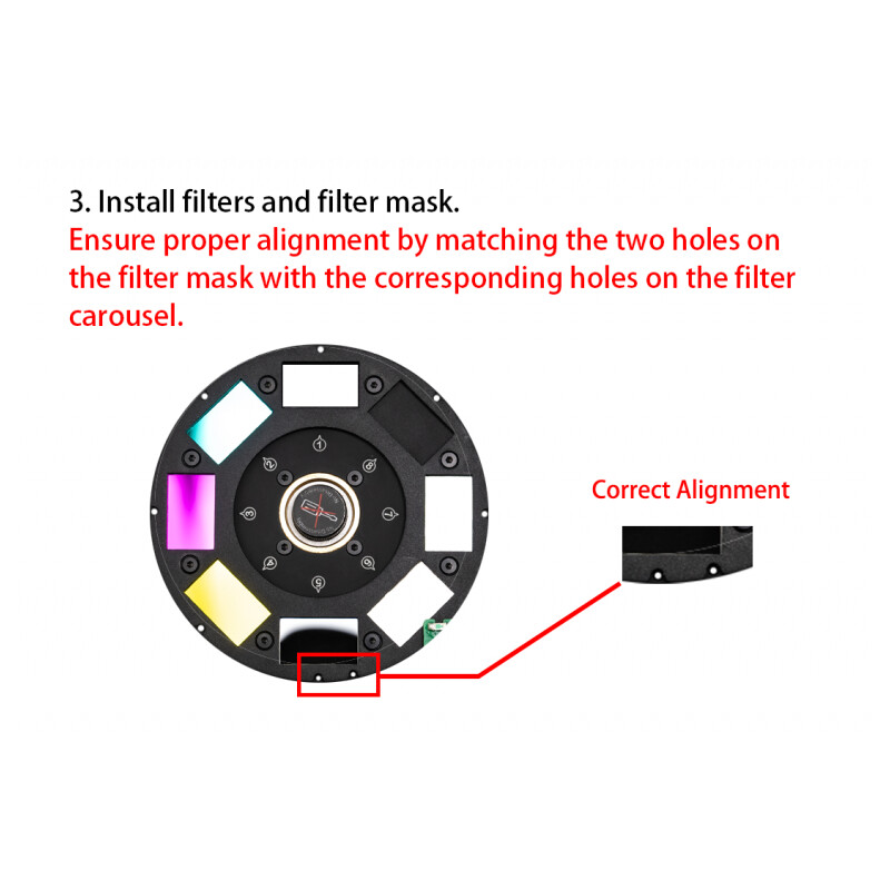 QHY Fotocamera miniCam8 Mono Combo