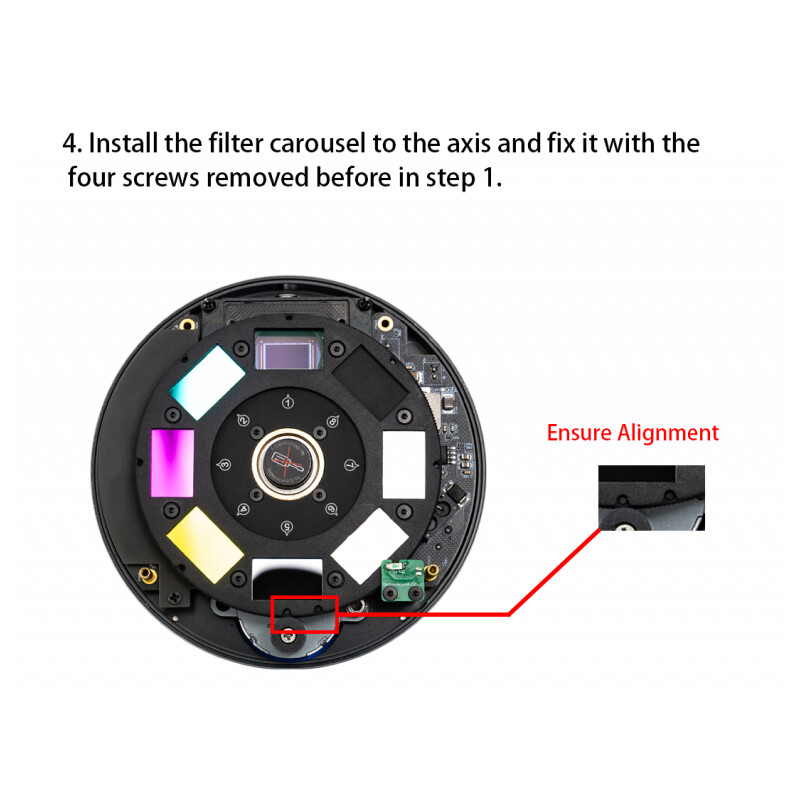 QHY Fotocamera miniCam8 Mono Combo