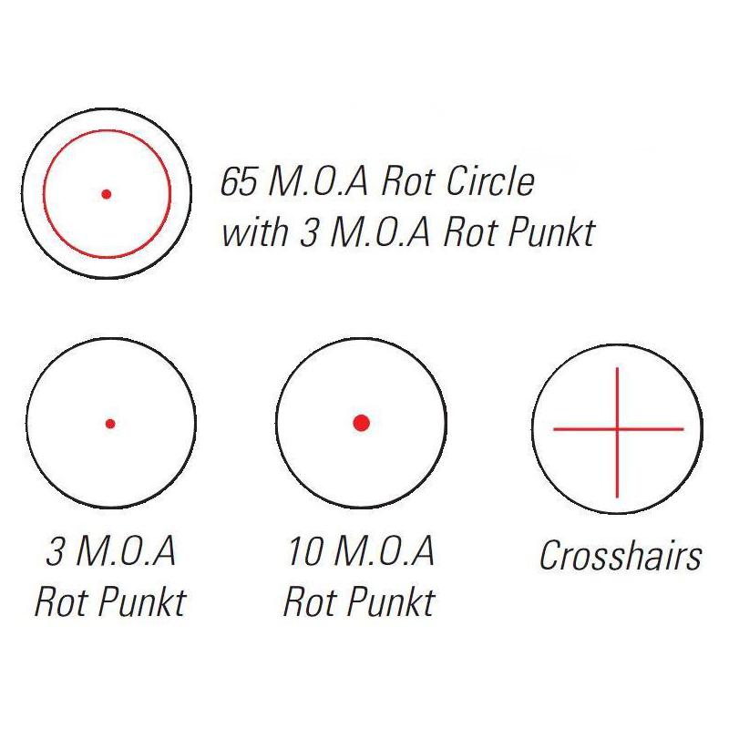 Bushnell Pointing scope Trophy 1x28, Red Dot, various reticles, illuminated